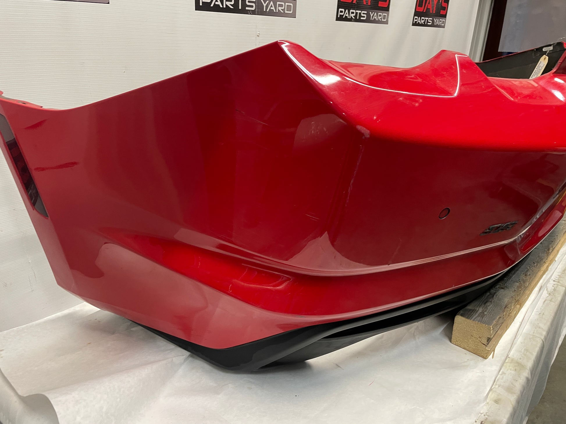 2019 Chevy Camaro SS Complete Rear Bumper Cover Red OEM - Day's Parts Yard