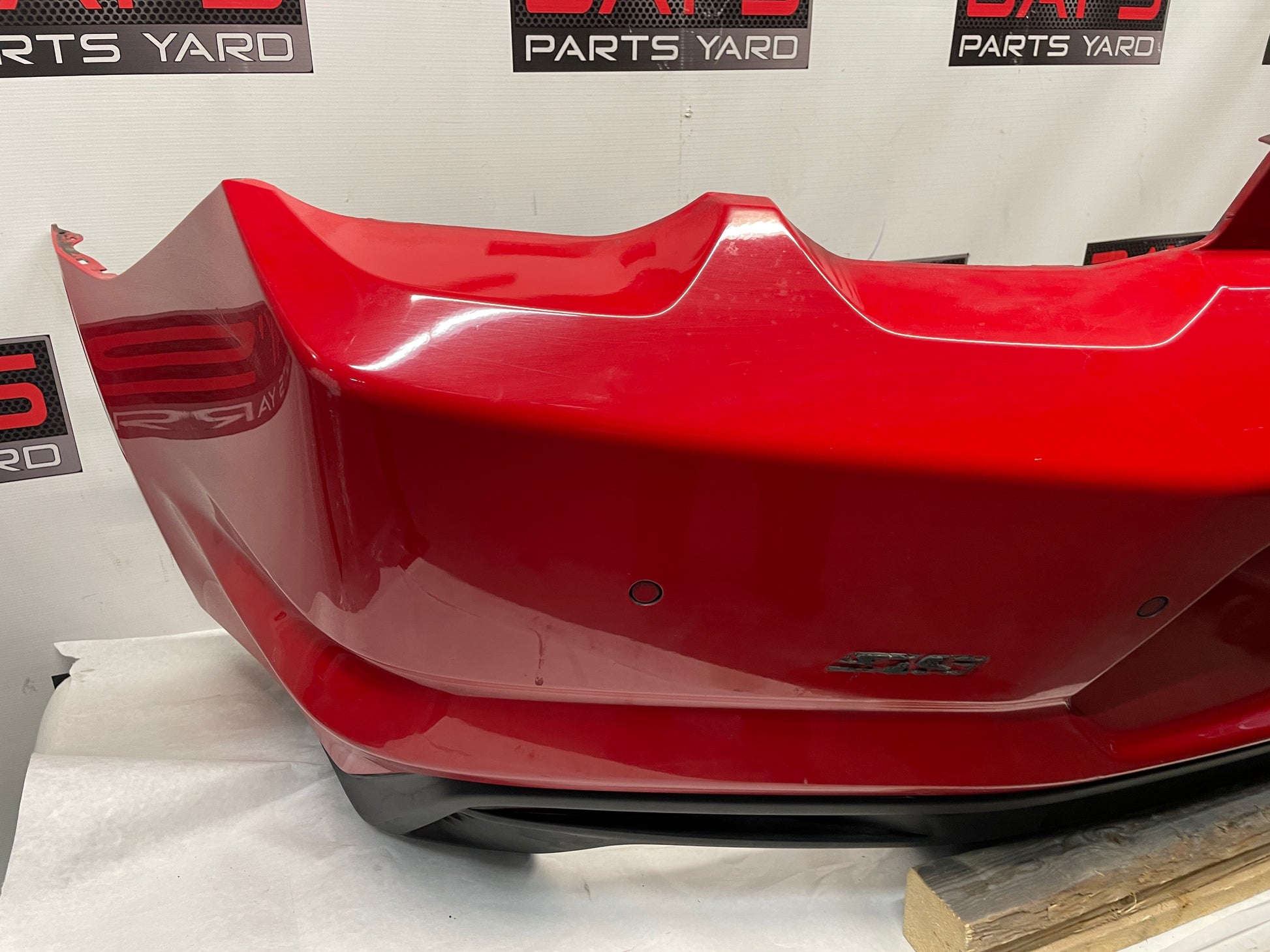 2019 Chevy Camaro SS Complete Rear Bumper Cover Red OEM - Day's Parts Yard