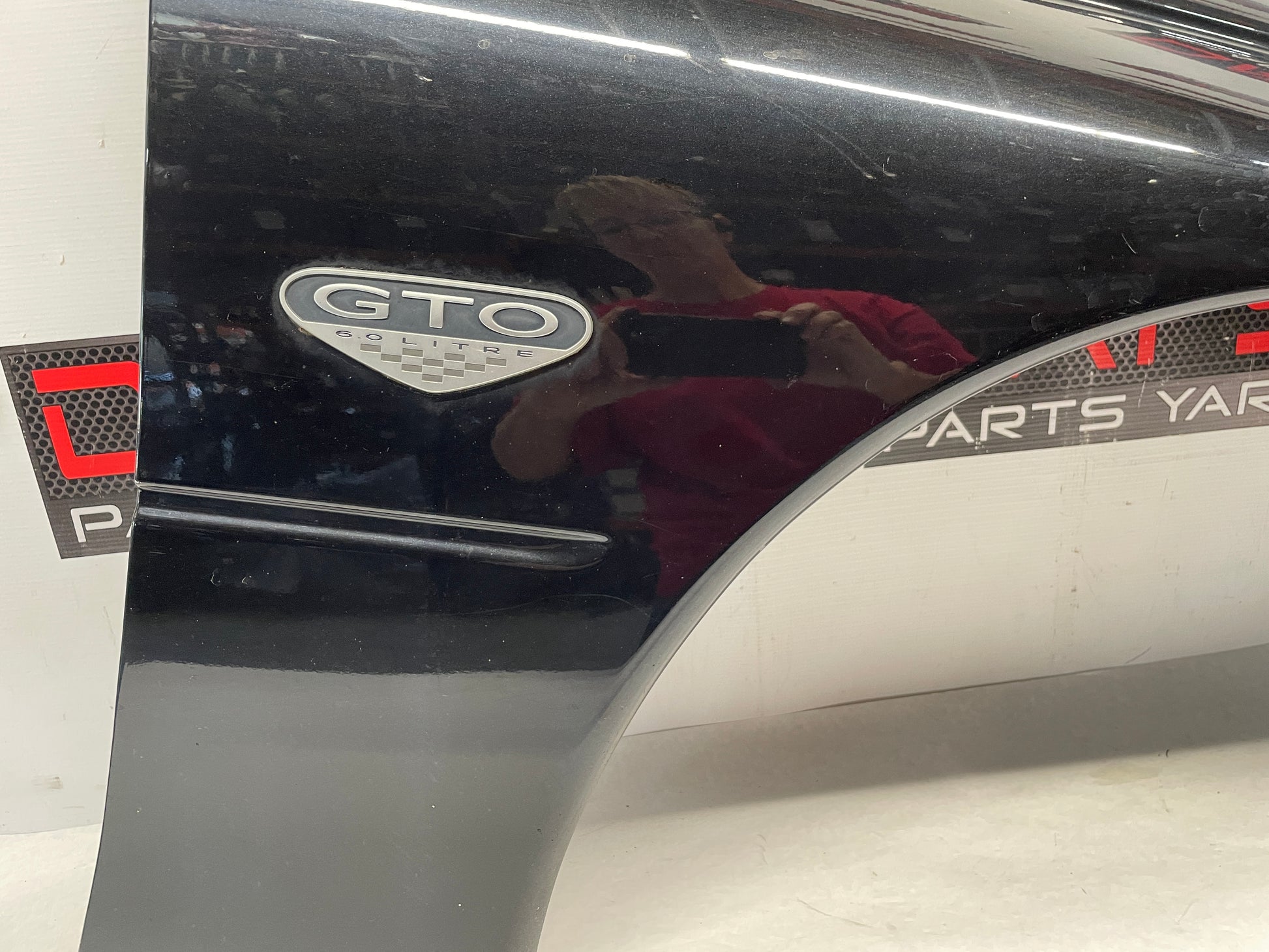 2005 Pontiac GTO RH Passenger Front Fender Black OEM - Day's Parts Yard