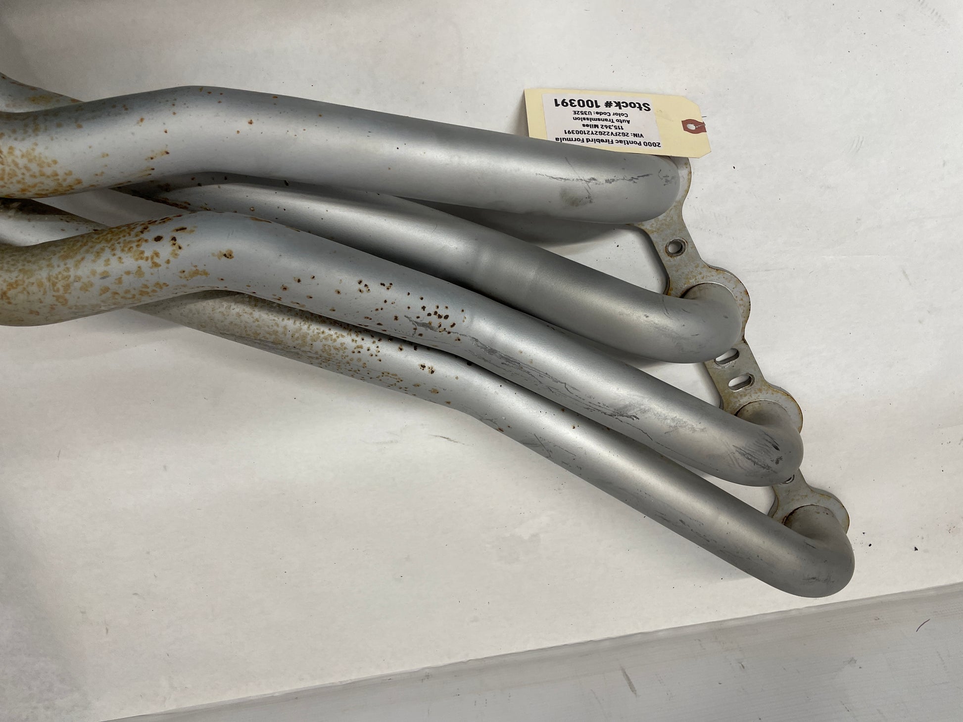 2000 Pontiac Firebird Formula Pace Setter Long Tube Headers w/ Off Road Y Pipe - Day's Parts Yard