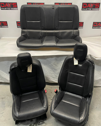 2011 Chevy Camaro 2SS Seats Front and Rear Black Leather OEM