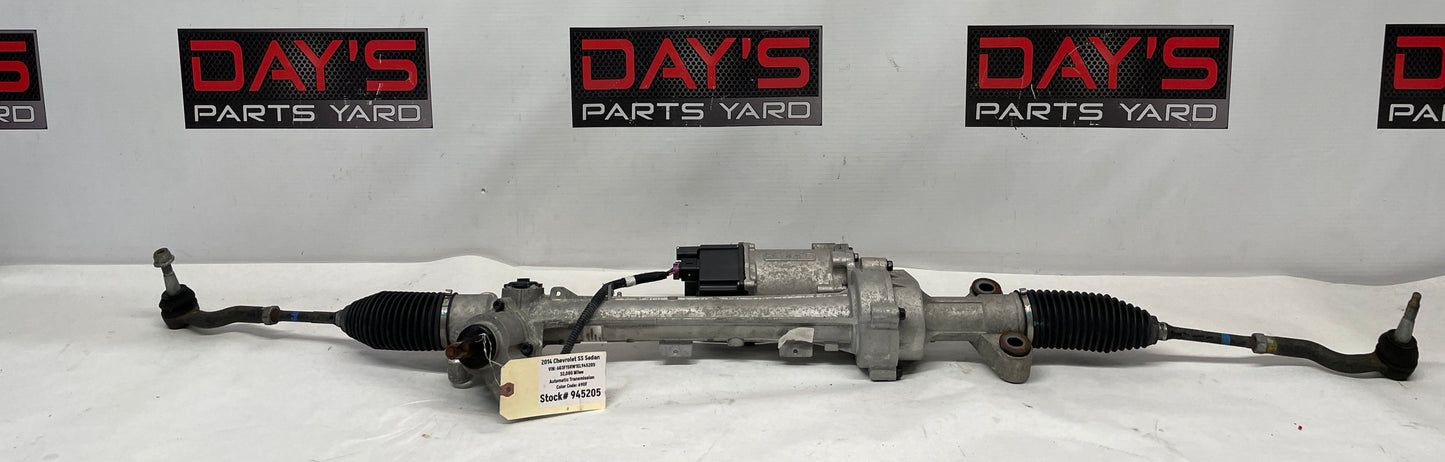2014 Chevy SS Sedan Electric Rack and Pinion Steering Assembly OEM - Day's Parts Yard