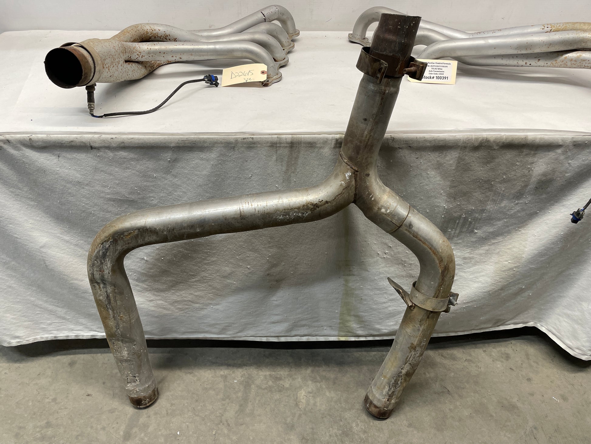 2000 Pontiac Firebird Formula Pace Setter Long Tube Headers w/ Off Road Y Pipe - Day's Parts Yard