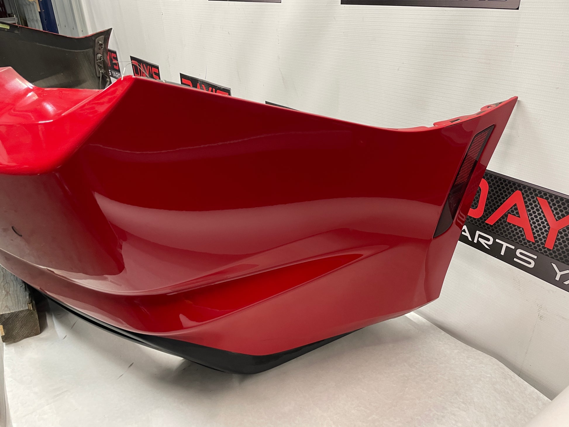 2019 Chevy Camaro SS Complete Rear Bumper Cover Red OEM - Day's Parts Yard