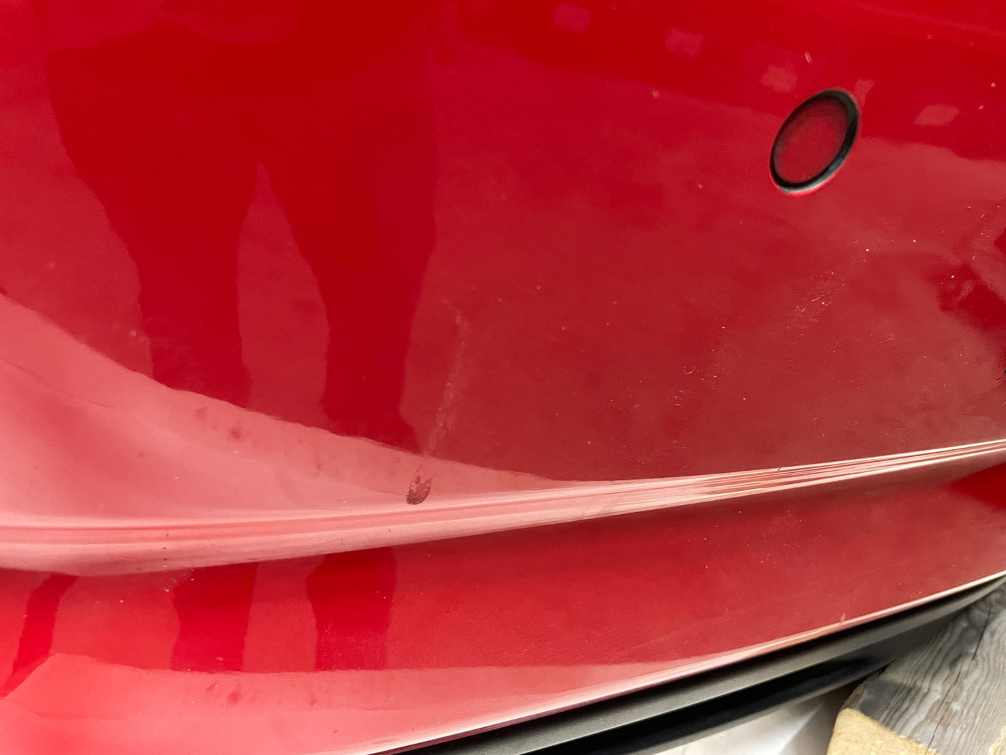 2019 Chevy Camaro SS Complete Rear Bumper Cover Red OEM - Day's Parts Yard