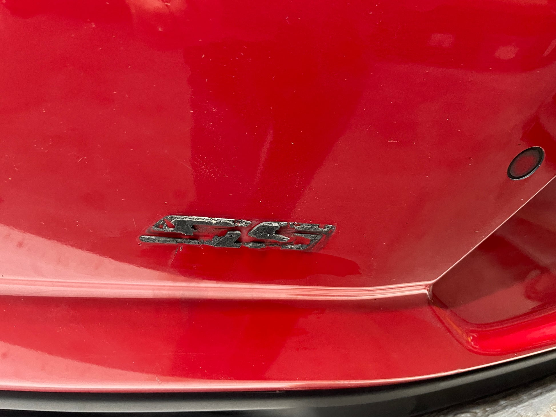 2019 Chevy Camaro SS Complete Rear Bumper Cover Red OEM - Day's Parts Yard