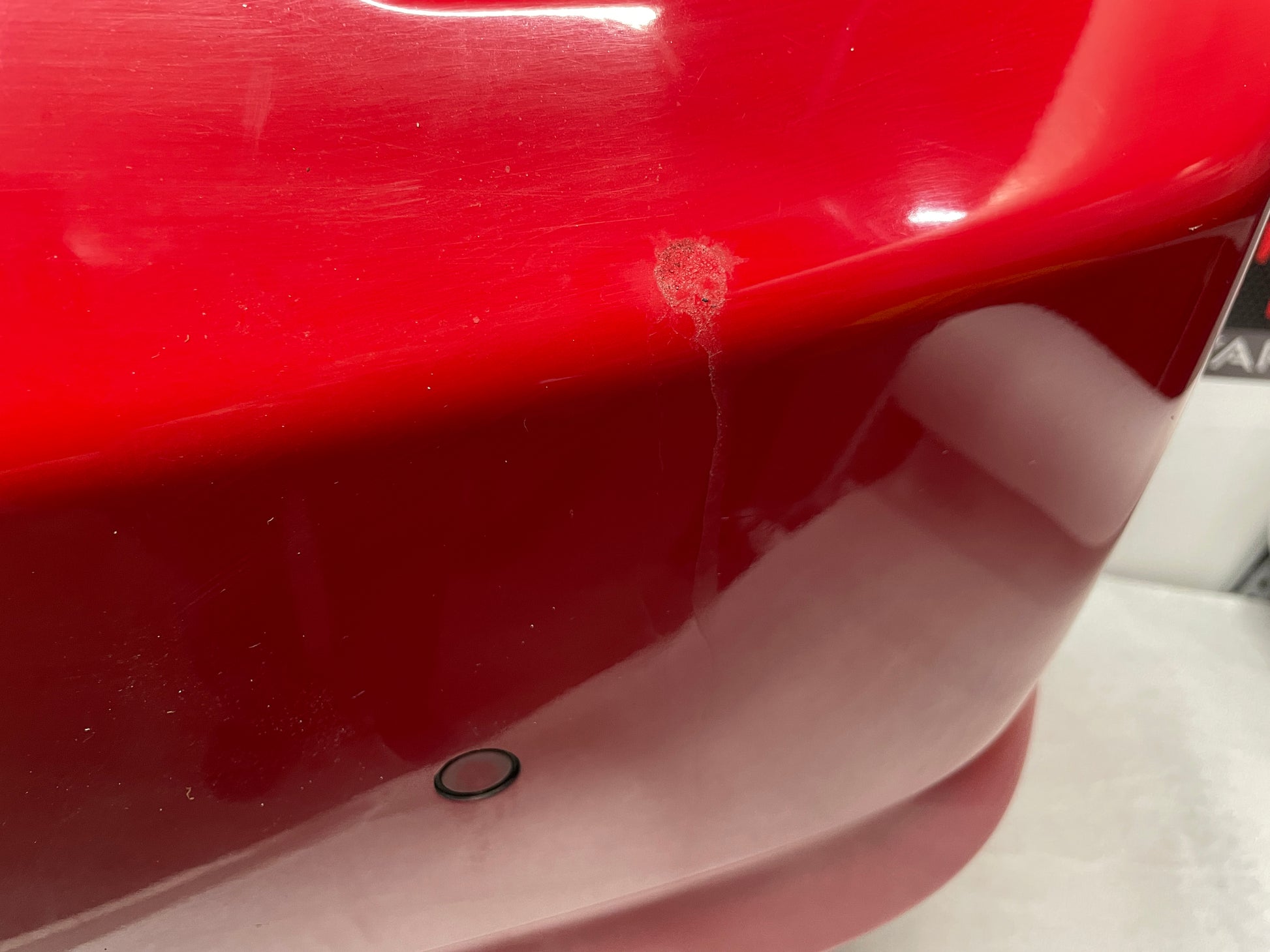 2019 Chevy Camaro SS Complete Rear Bumper Cover Red OEM - Day's Parts Yard