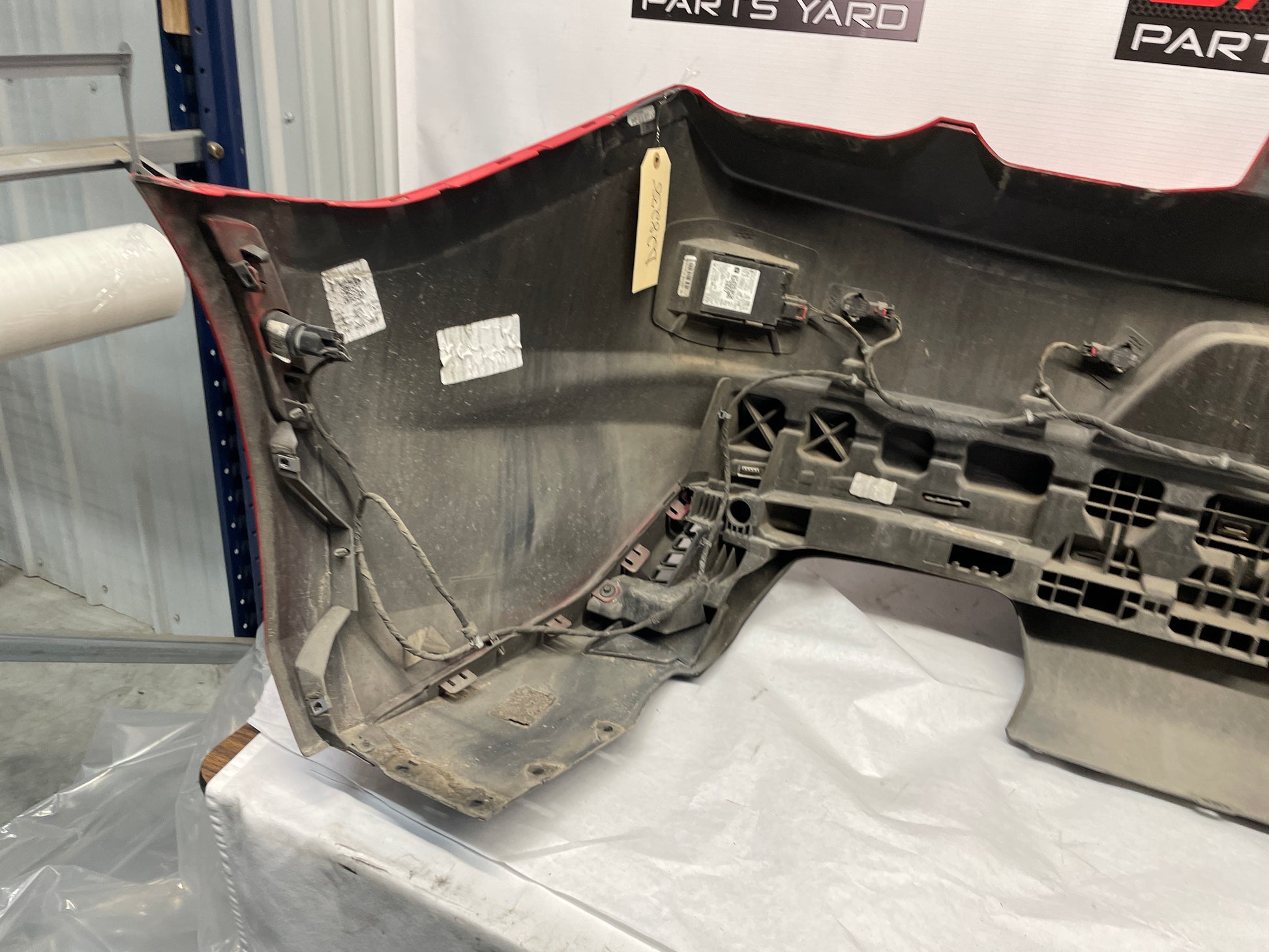 2019 Chevy Camaro SS Complete Rear Bumper Cover Red OEM - Day's Parts Yard