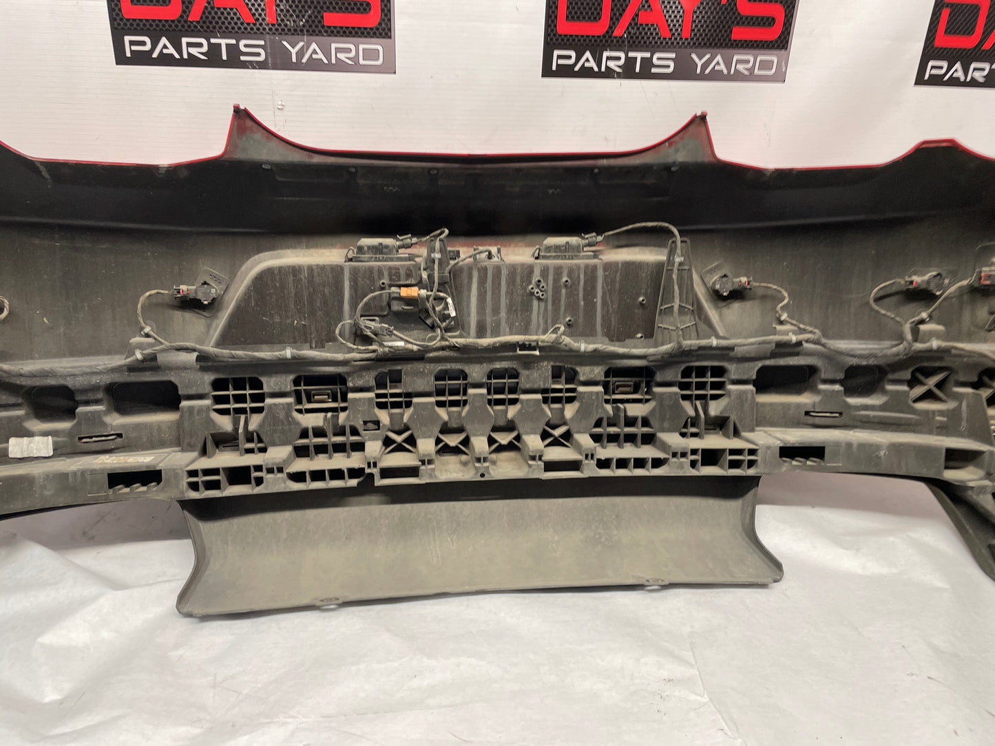 2019 Chevy Camaro SS Complete Rear Bumper Cover Red OEM - Day's Parts Yard