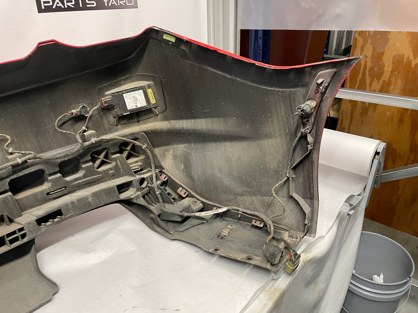 2019 Chevy Camaro SS Complete Rear Bumper Cover Red OEM - Day's Parts Yard