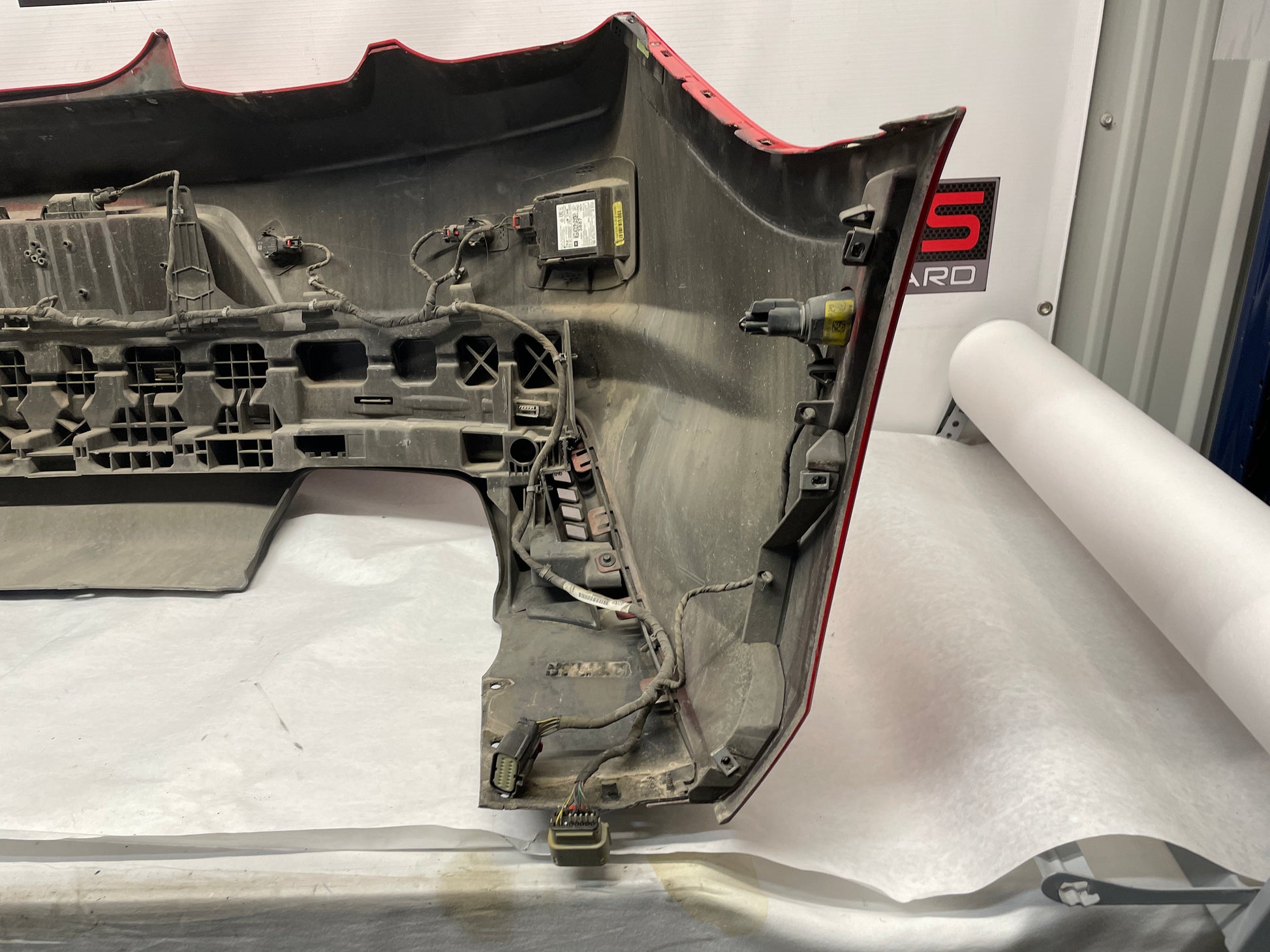 2019 Chevy Camaro SS Complete Rear Bumper Cover Red OEM - Day's Parts Yard