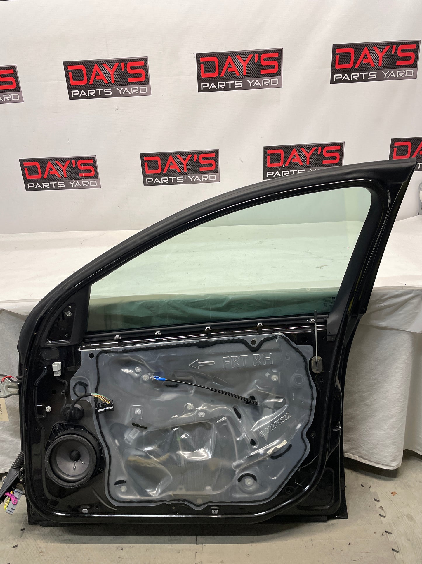 2014 Chevy SS Sedan RH Passenger Front Exterior Door Black OEM - Day's Parts Yard