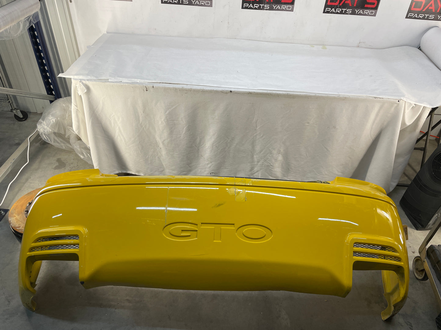 2005 Pontiac GTO SAP Rear Bumper Cover Sport Appearance Package OEM