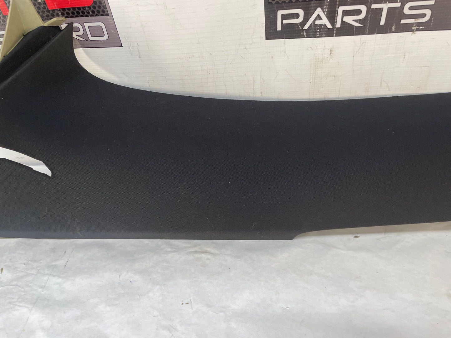 2004 Pontiac GTO RH Passenger Rear Interior Quarter C Pillar Seat Belt Cover Trim Panel OEM - Day's Parts Yard
