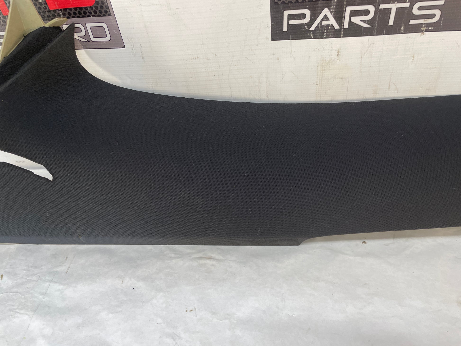 2004 Pontiac GTO RH Passenger Rear Interior Quarter C Pillar Seat Belt Cover Trim Panel OEM - Day's Parts Yard