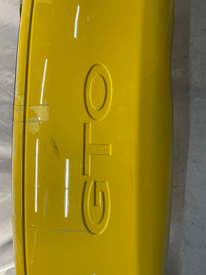 2005 Pontiac GTO SAP Rear Bumper Cover Sport Appearance Package OEM
