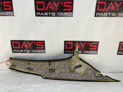 2004 Pontiac GTO RH Passenger Rear Interior Quarter C Pillar Seat Belt Cover Trim Panel OEM - Day's Parts Yard