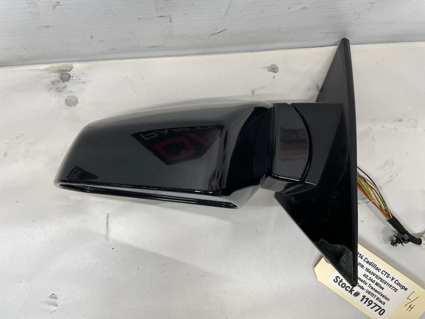 2014 Cadillac CTS-V Coupe LH Driver Door Mirror OEM