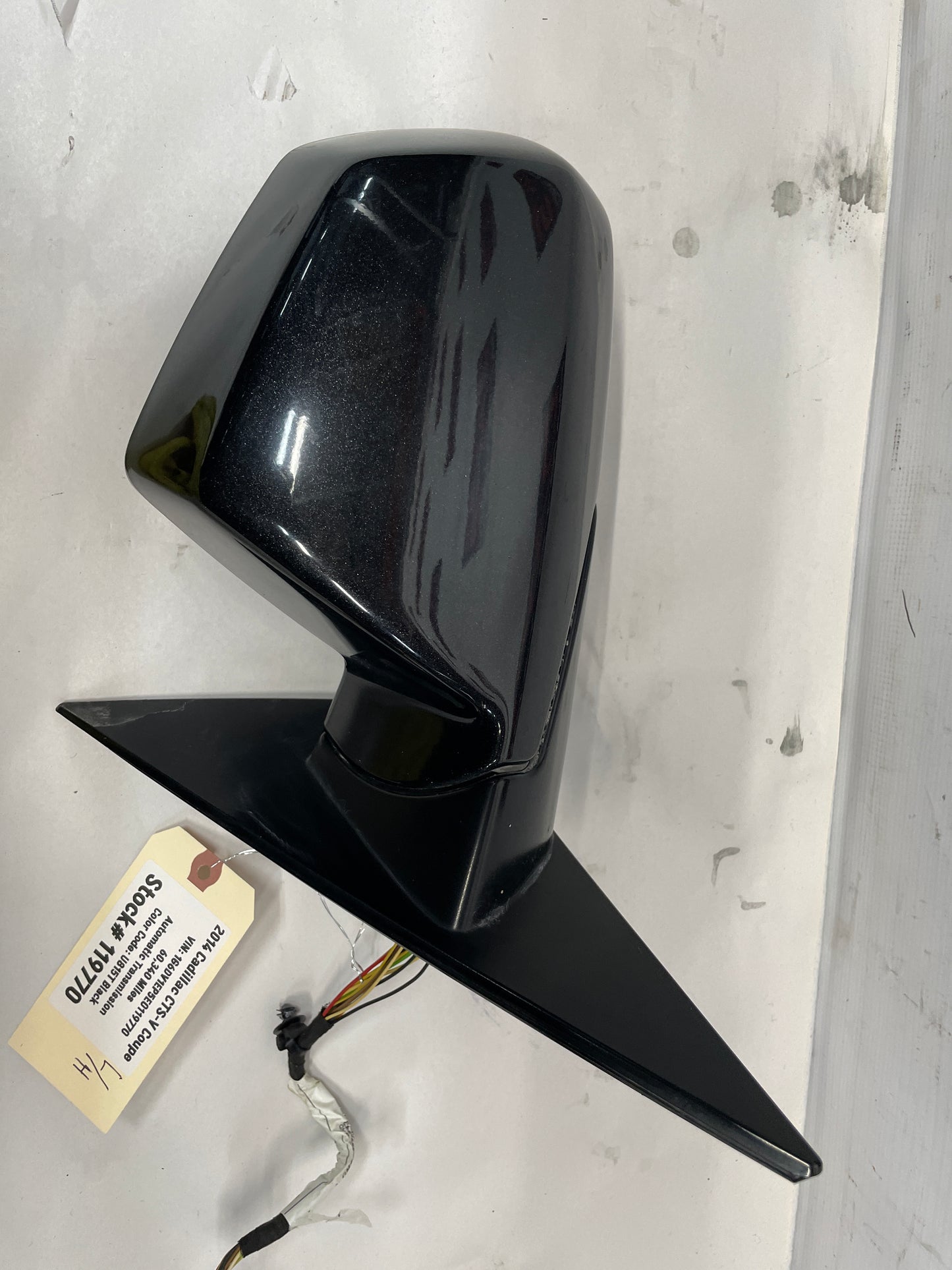 2014 Cadillac CTS-V Coupe LH Driver Door Mirror OEM