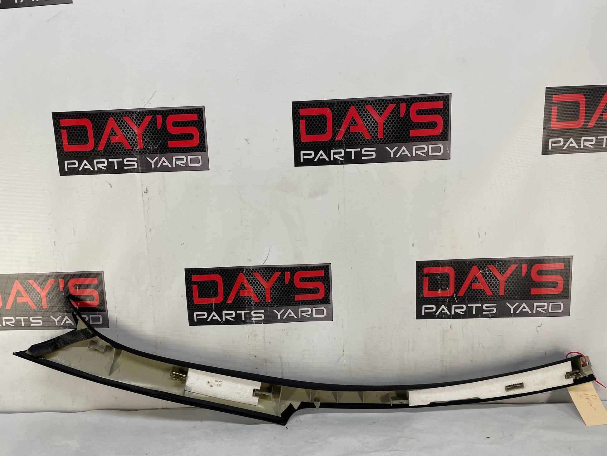 2004 Pontiac GTO RH Passenger Windshield Interior A Pillar Trim Top Roof Cover Panel OEM - Day's Parts Yard
