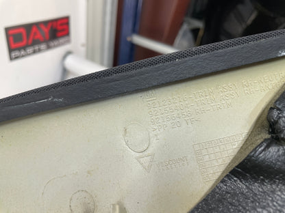 2004 Pontiac GTO RH Passenger Windshield Interior A Pillar Trim Top Roof Cover Panel OEM - Day's Parts Yard