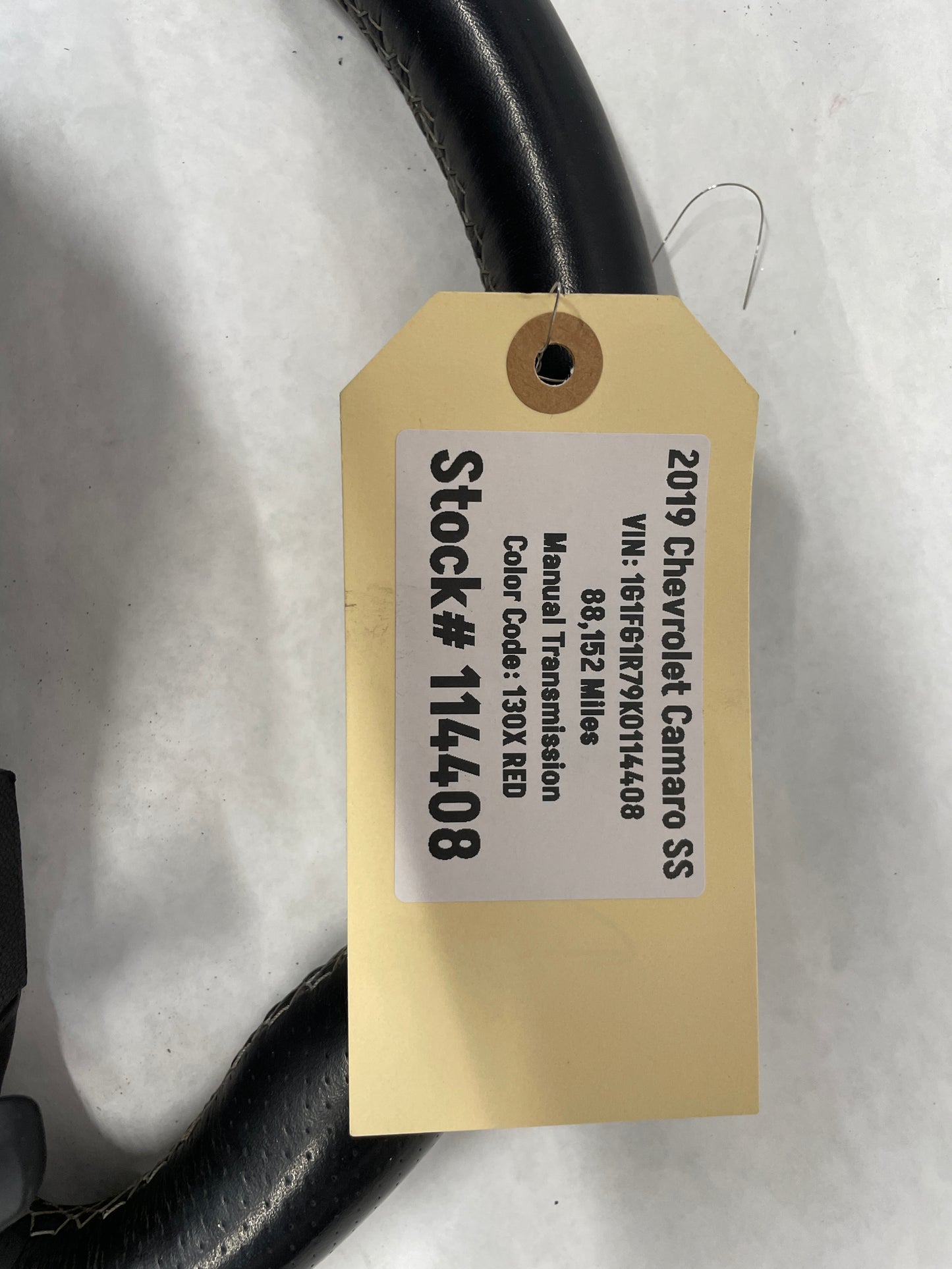 2019 Chevy Camaro SS Steering Wheel OEM - Day's Parts Yard