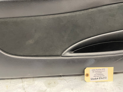2006 Pontiac GTO LH Driver Front Interior Door Panel Trim OEM - Day's Parts Yard