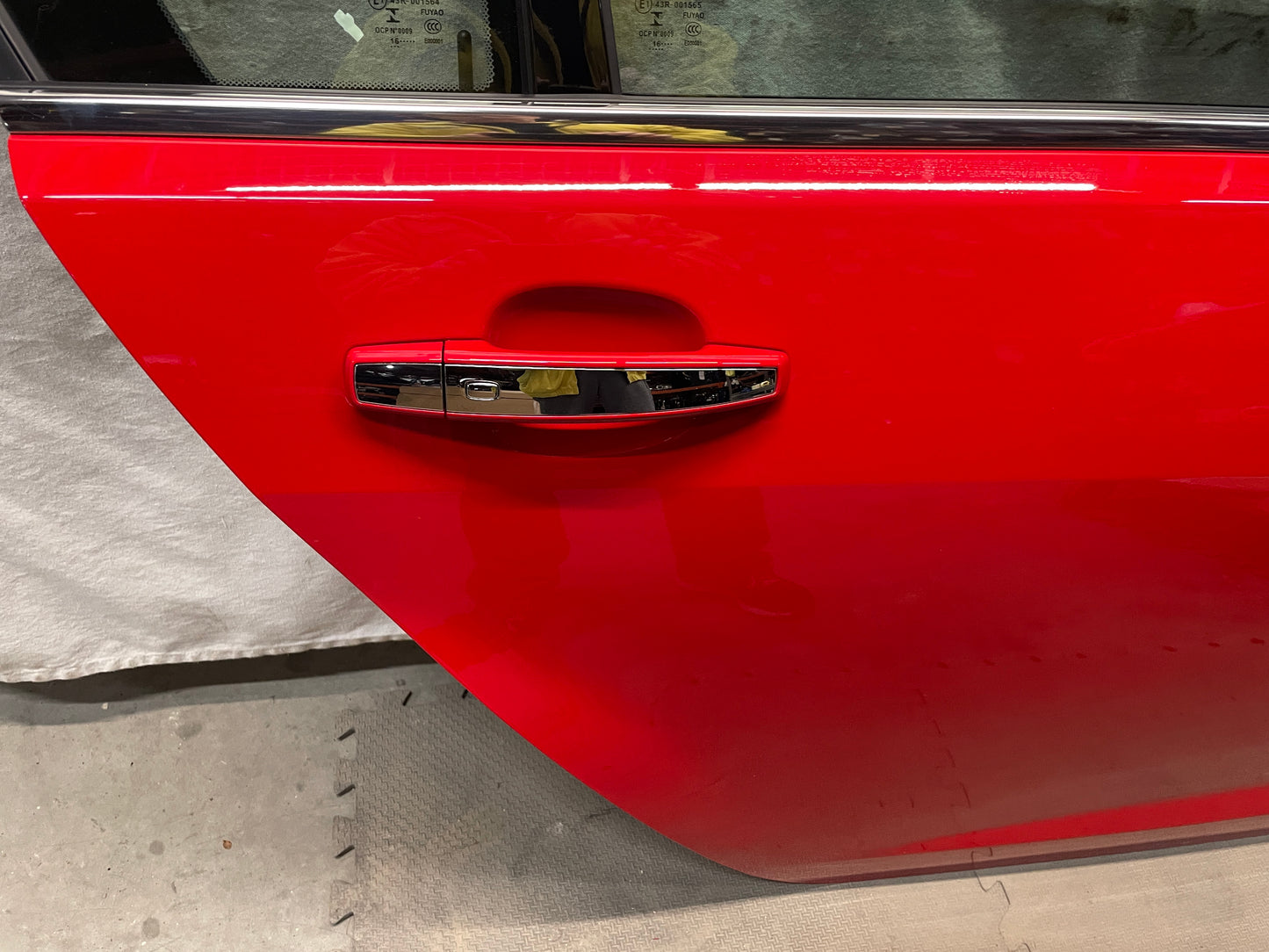 2017 Chevy SS Sedan RH Passenger Rear Exterior Door Red OEM