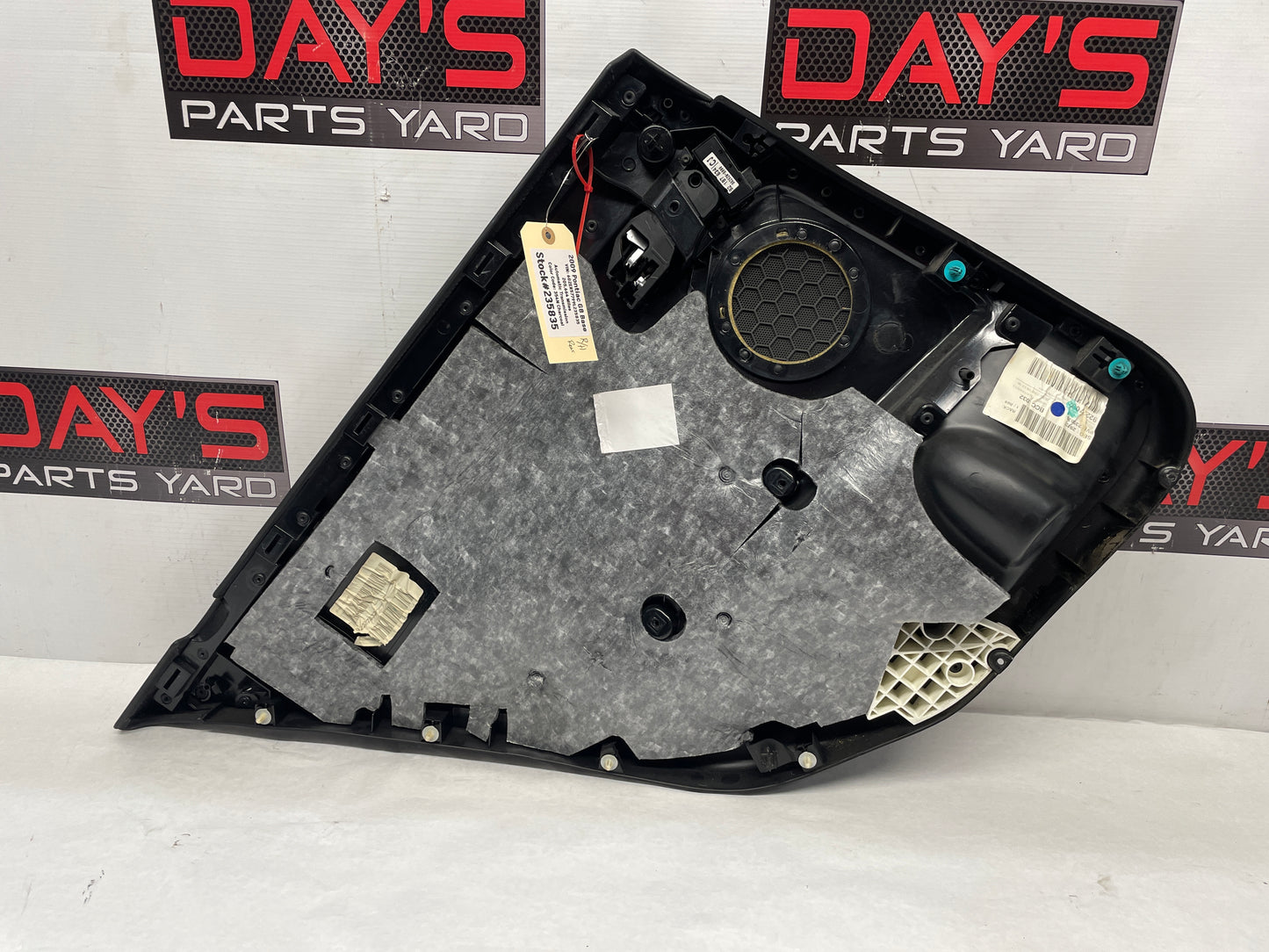 2009 Pontiac G8 Base RH Passenger Rear Interior Door Trim Panel OEM - Day's Parts Yard