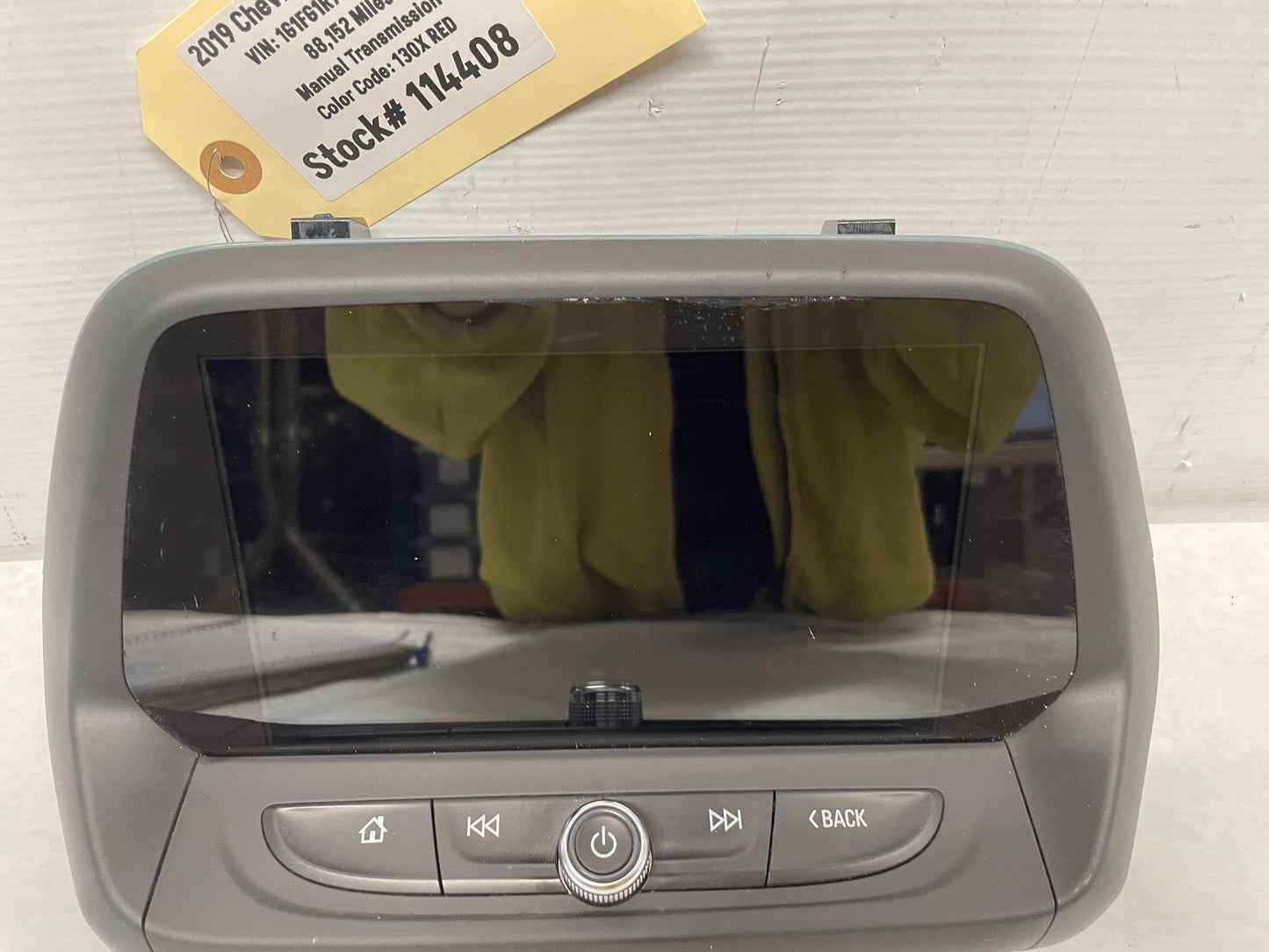 2019 Chevy Camaro SS Navigation Radio Touch Screen OEM - Day's Parts Yard