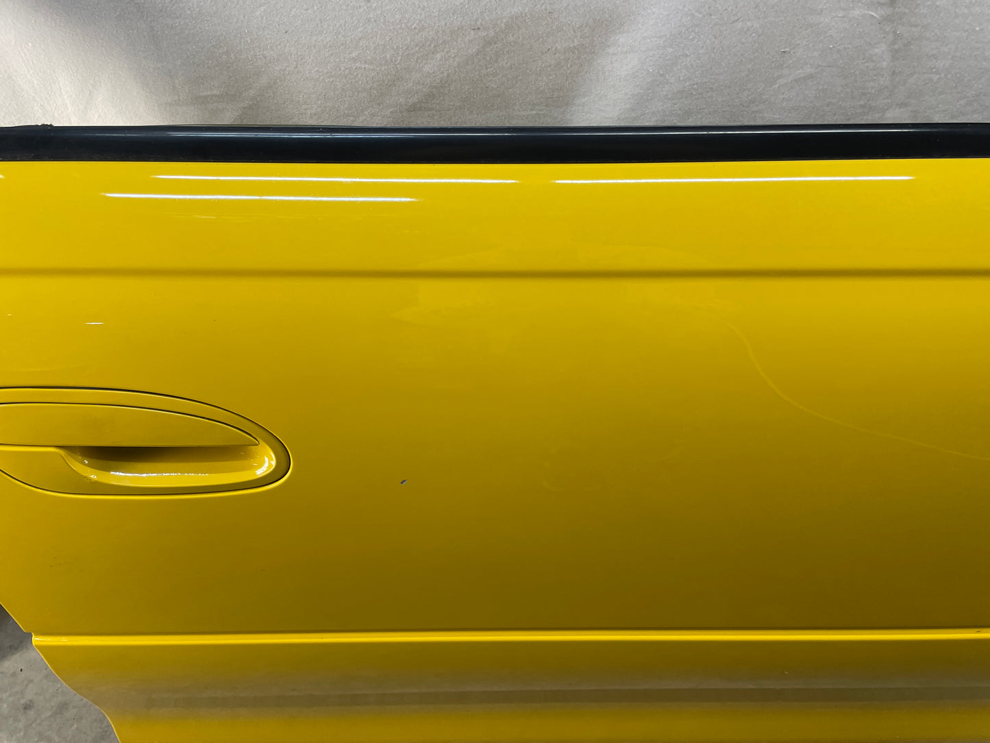 2005 Pontiac GTO RH Passenger Front Exterior Door Yellow OEM
