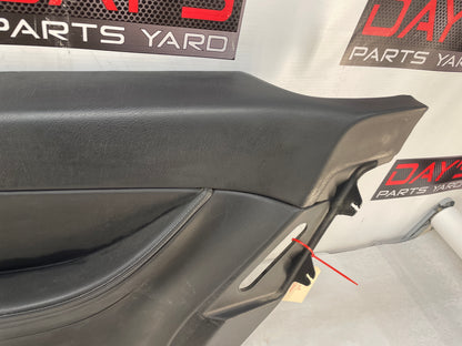 2004 Pontiac GTO RH Passenger Rear Interior Quarter Door Panel Trim Black OEM - Day's Parts Yard