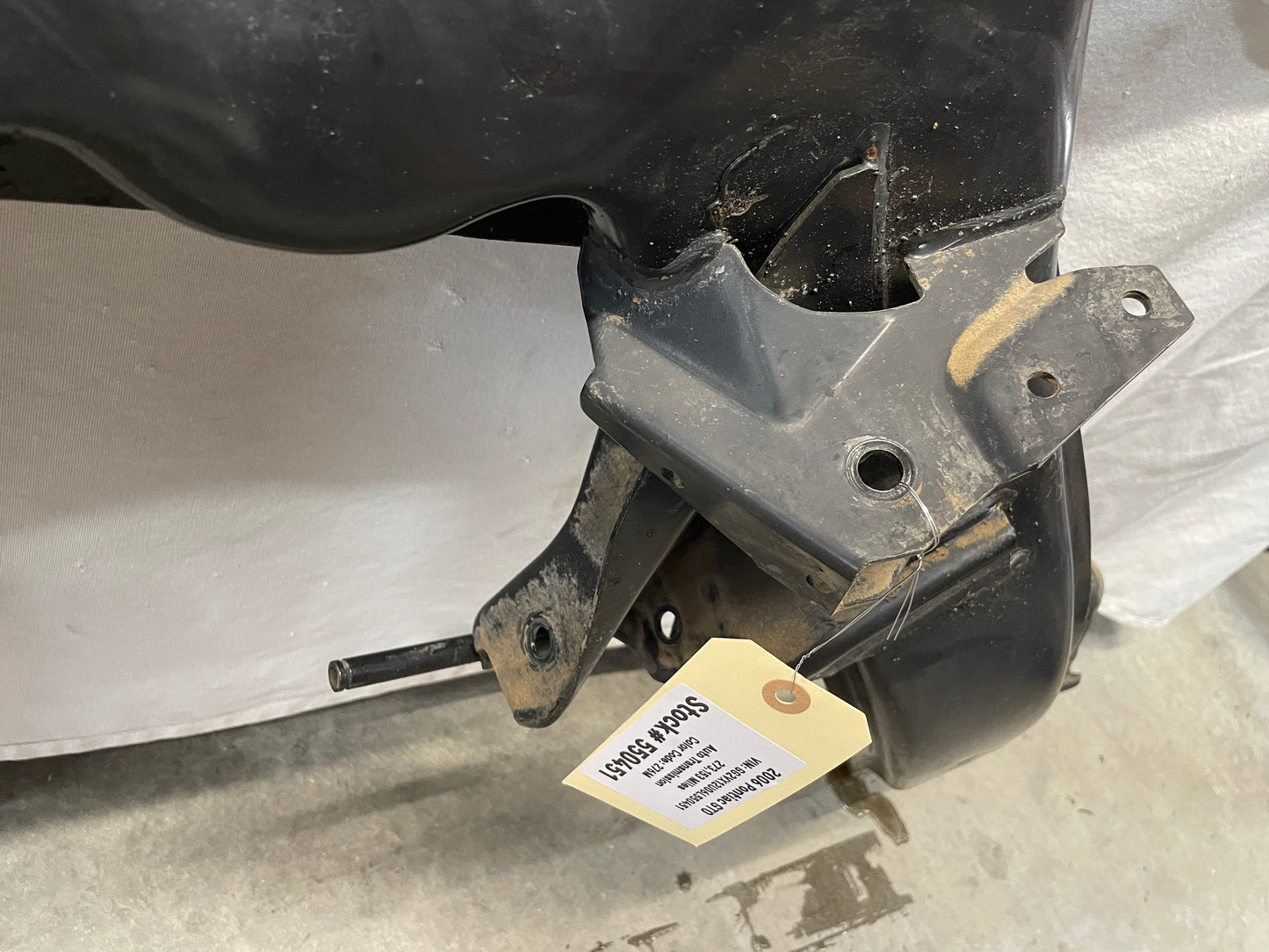 2006 Pontiac GTO Rear Suspension Sub Frame Cradle K Cross Member OEM - Day's Parts Yard