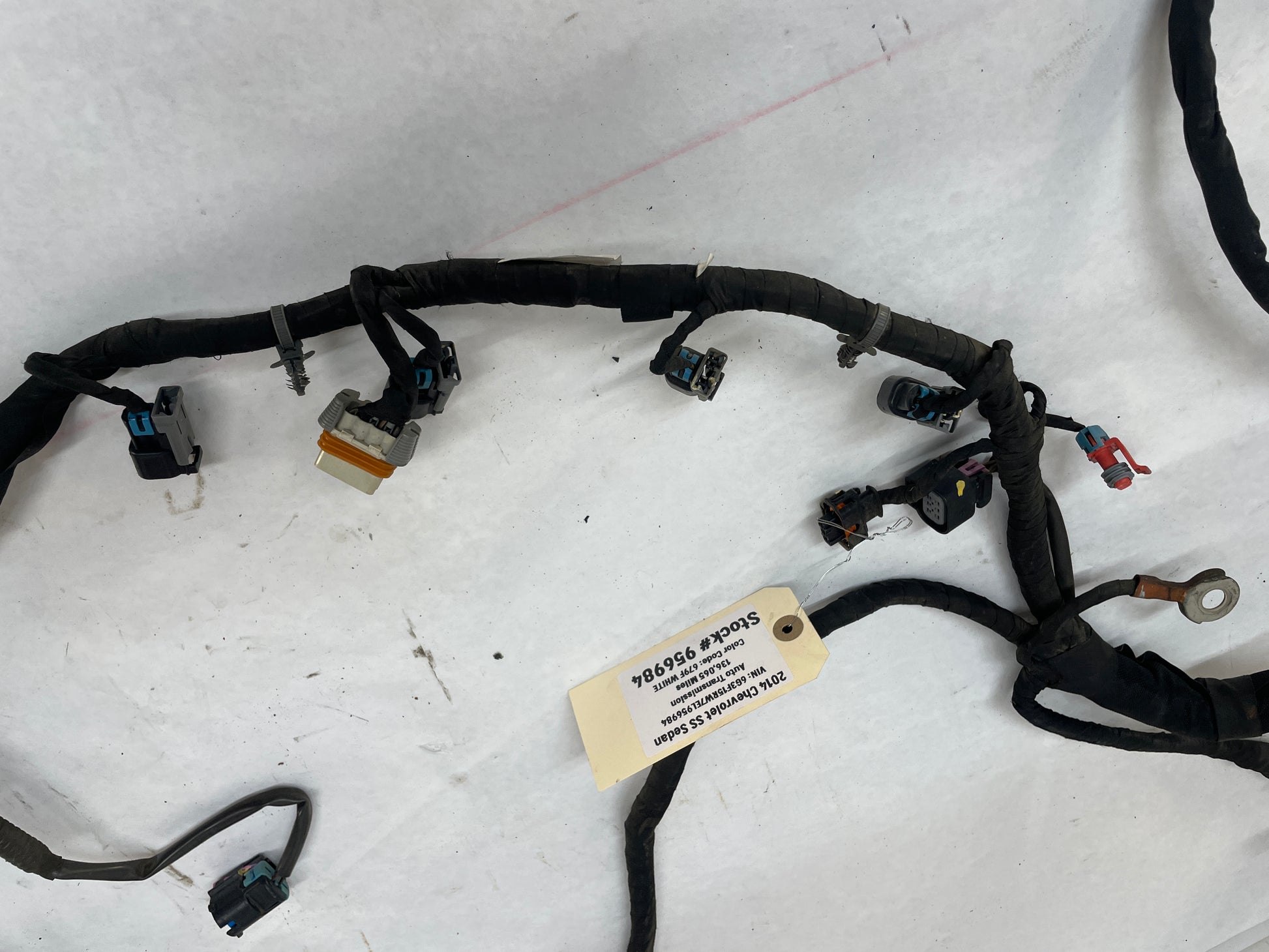 2014 Chevy SS Sedan Engine Motor Transmission Wire Wiring Harness OEM - Day's Parts Yard