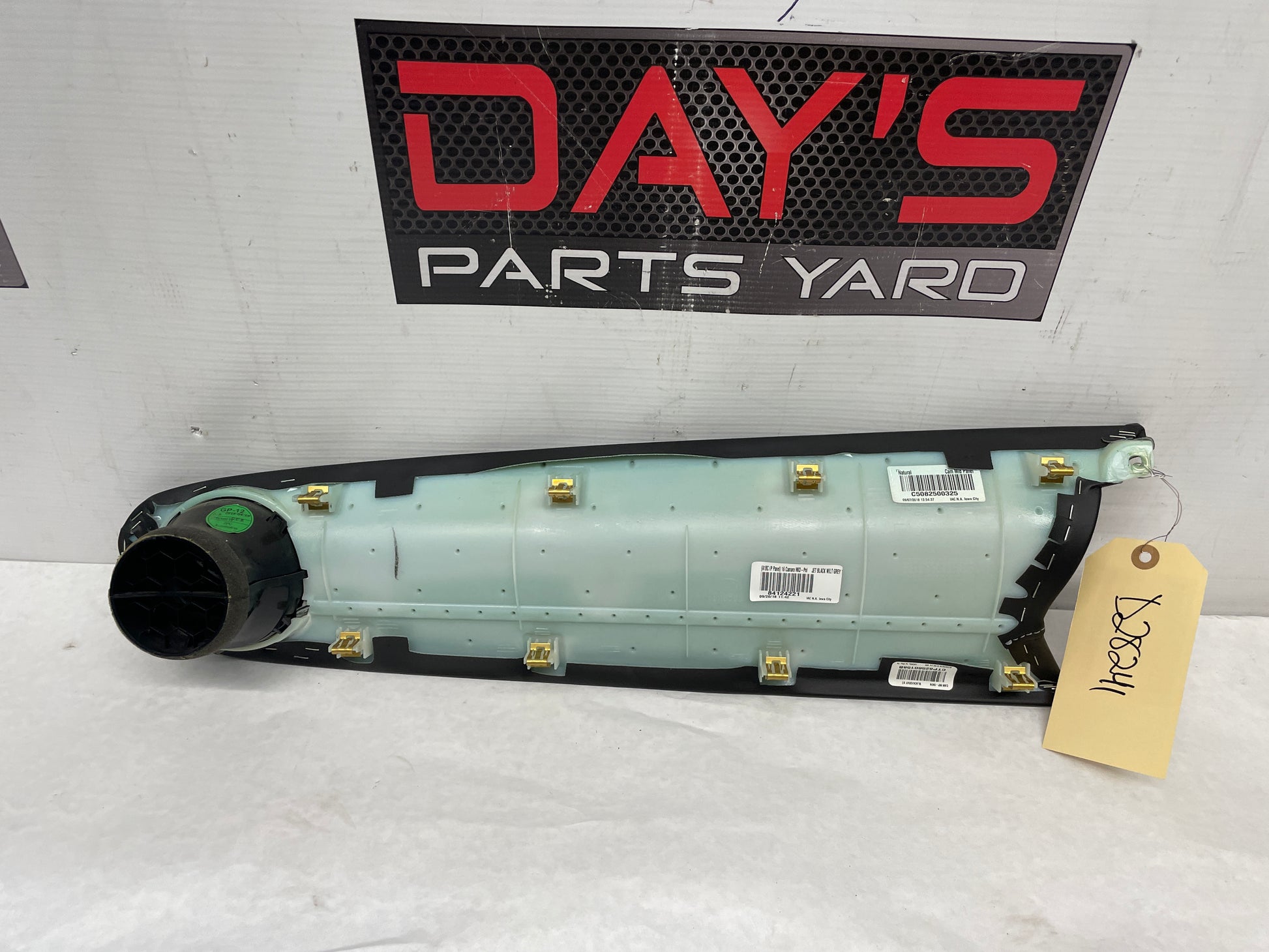2019 Chevy Camaro SS RH Passenger Dash Trim Insert w/ Vent OEM - Day's Parts Yard