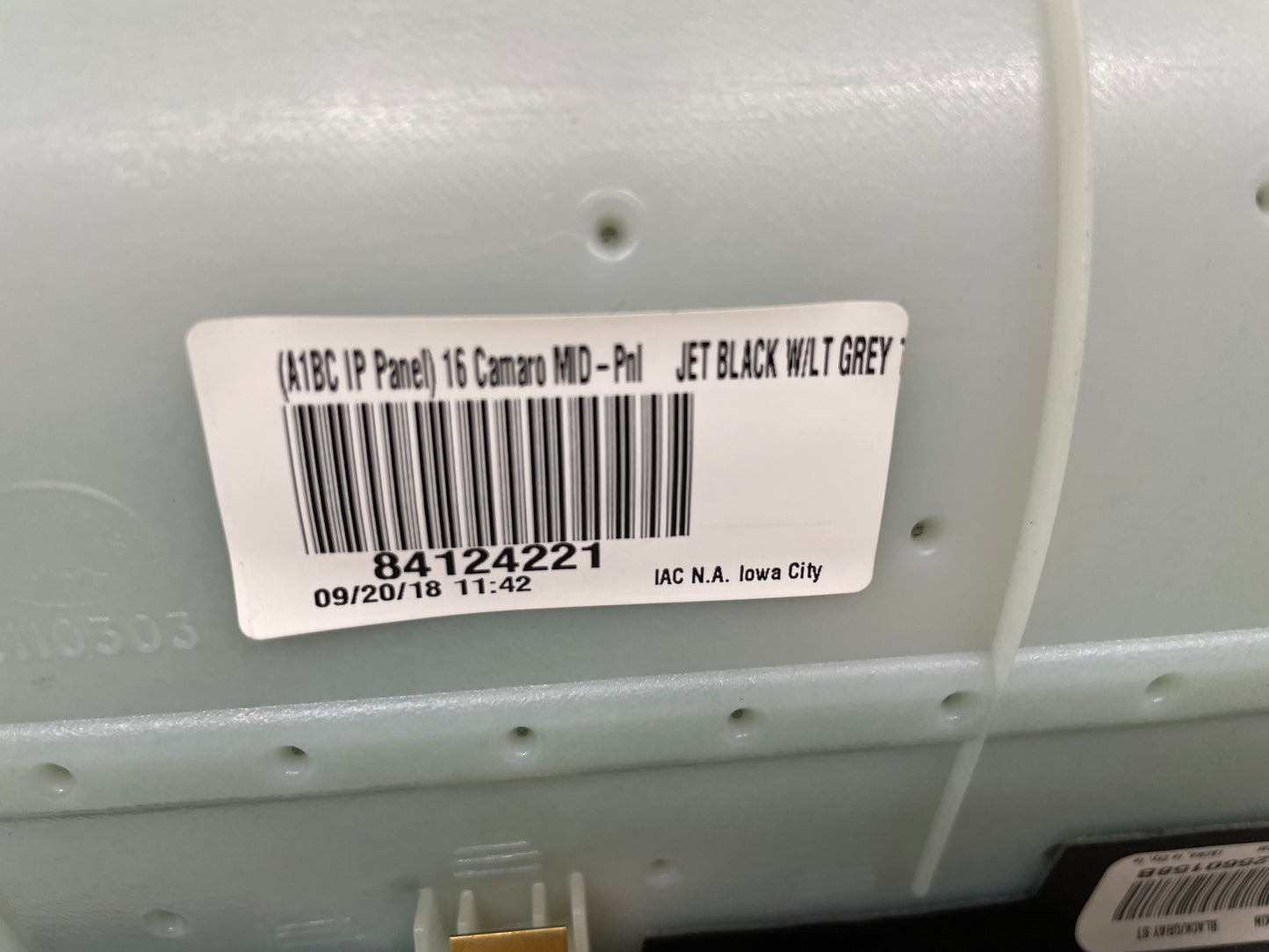 2019 Chevy Camaro SS RH Passenger Dash Trim Insert w/ Vent OEM - Day's Parts Yard