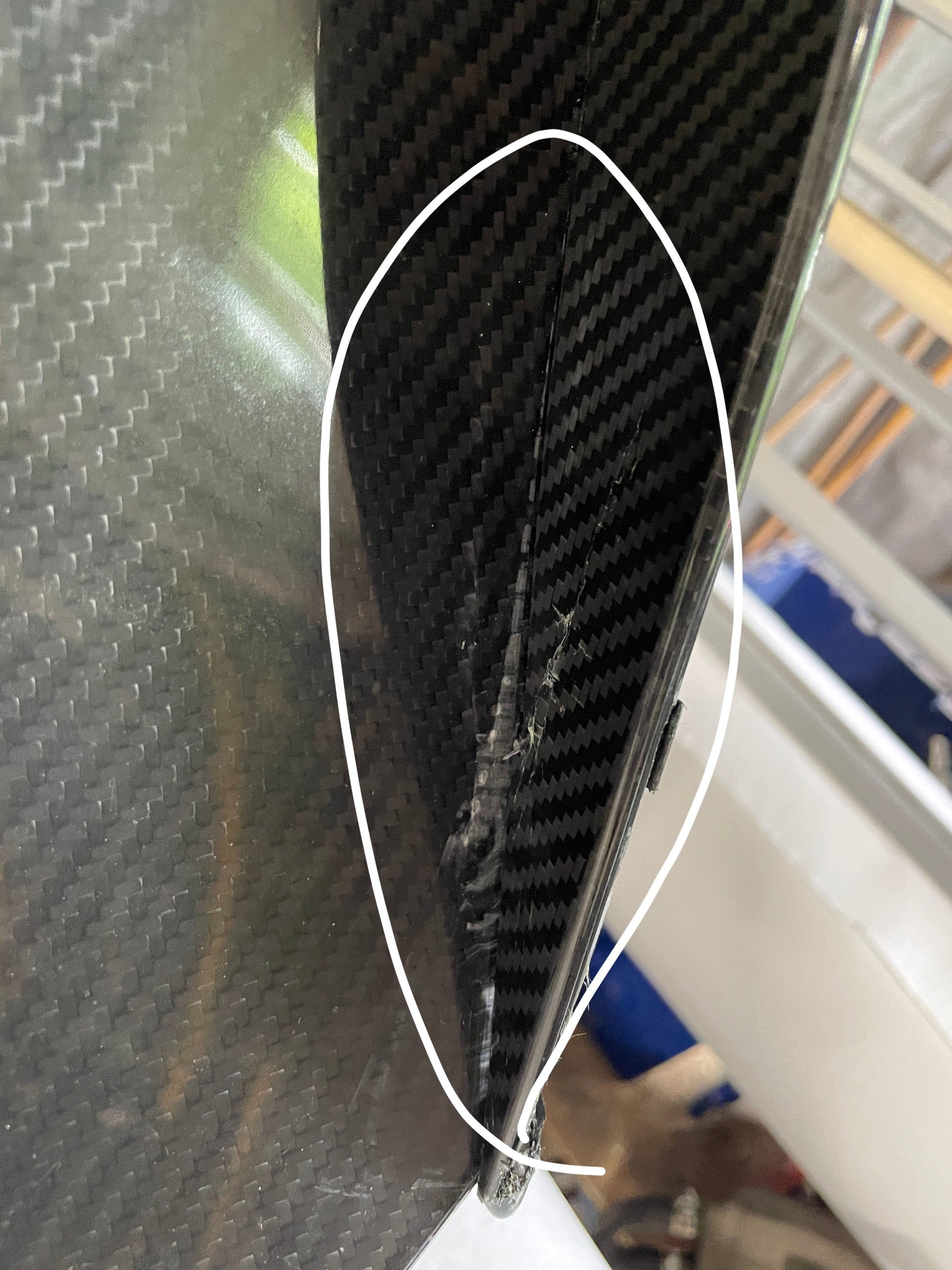 2018 Chevy Camaro ZL1 1LE Carbon Fiber Spoiler Wing OEM Damaged - Day's Parts Yard