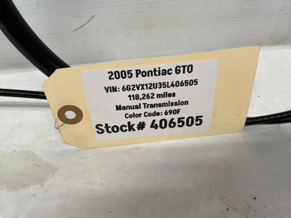 2005 Pontiac GTO Fuel Gas Door Lock Actuator w/ Cable  OEM - Day's Parts Yard