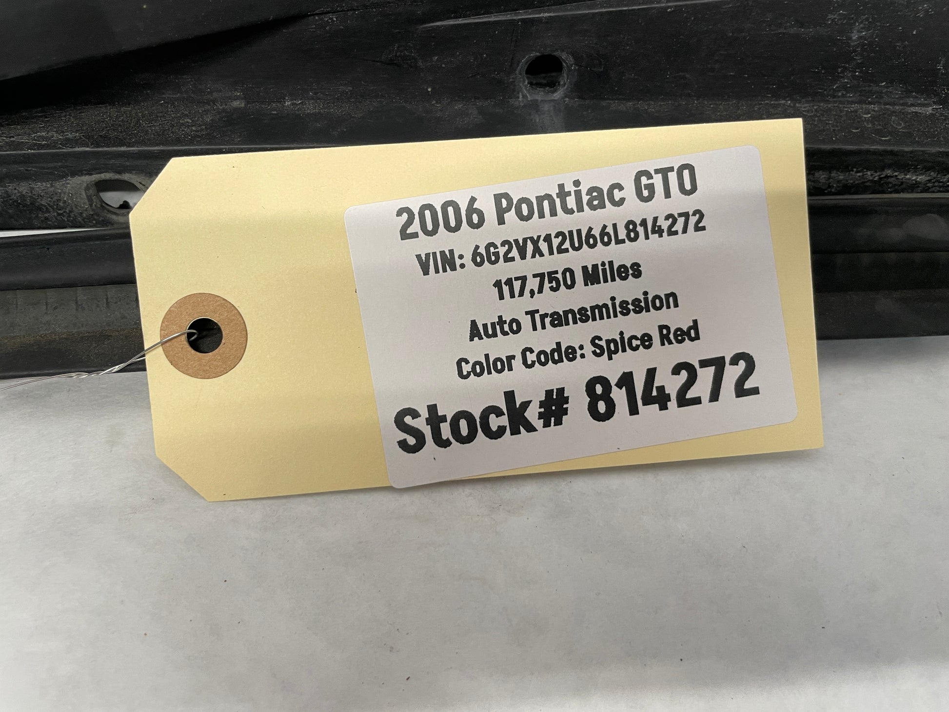 2006 Pontiac GTO Complete Windshield Wiper Cowl Assembly OEM - Day's Parts Yard