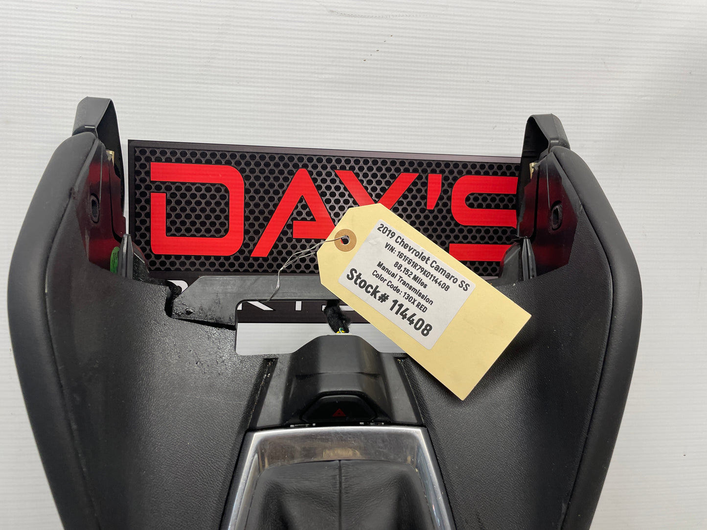 2019 Chevy Camaro SS Complete Center Console Armrest OEM