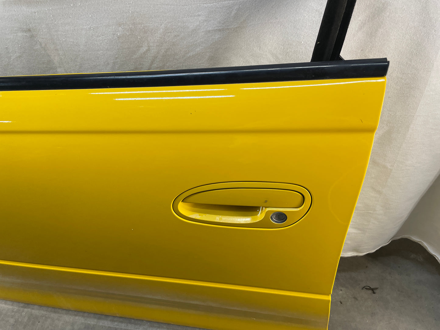 2005 Pontiac GTO LH Driver Front Exterior Door Yellow OEM