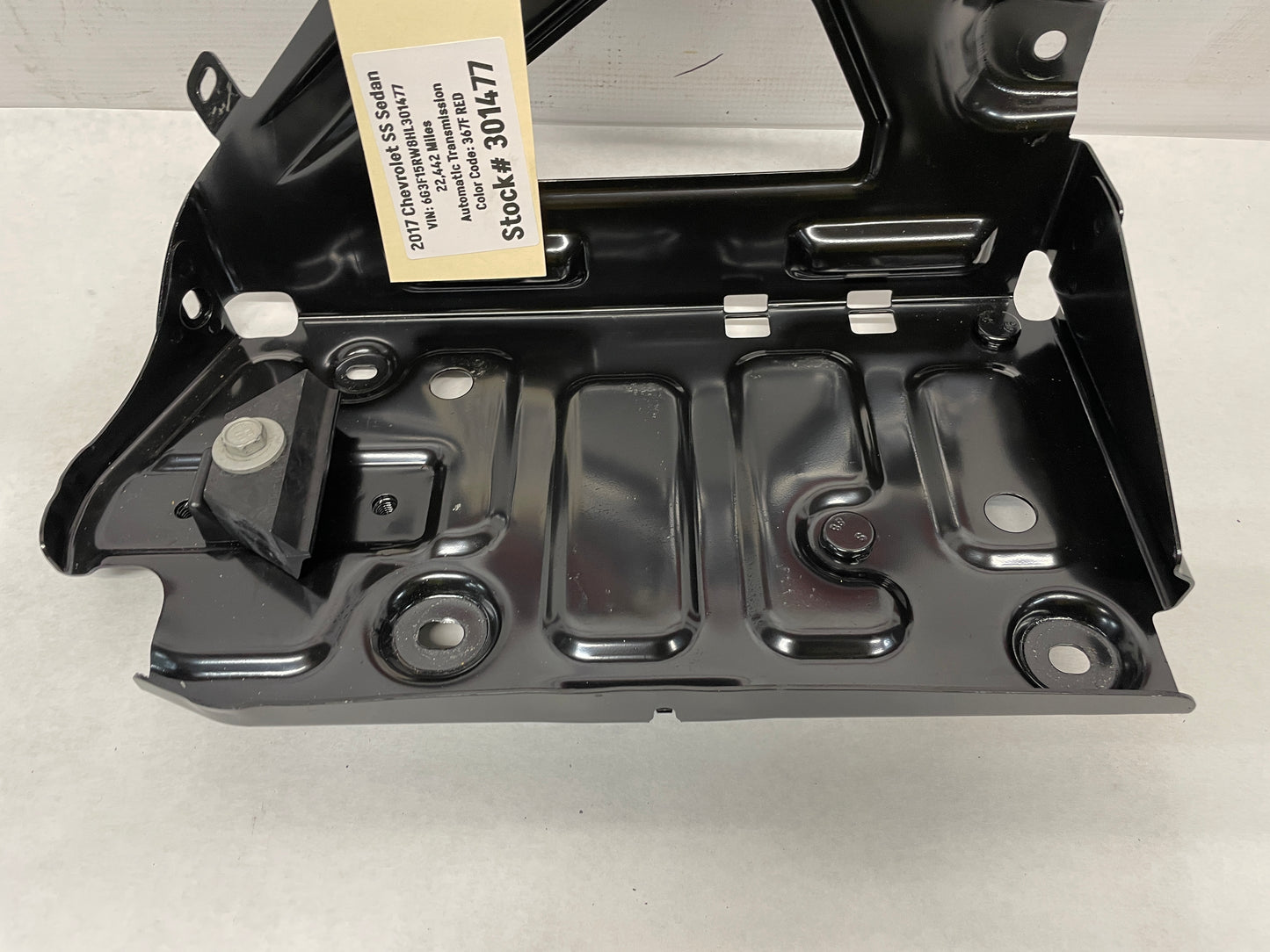2017 Chevy SS Sedan Battery Tray Bracket Hold Down OEM - Day's Parts Yard