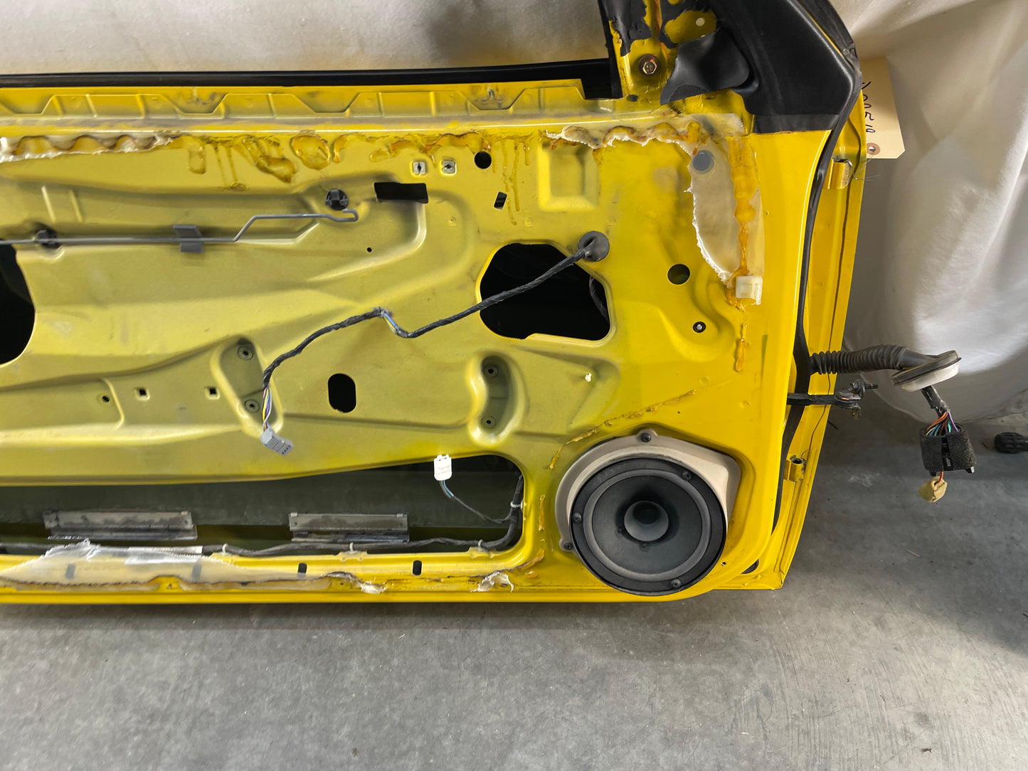 2005 Pontiac GTO LH Driver Front Exterior Door Yellow OEM
