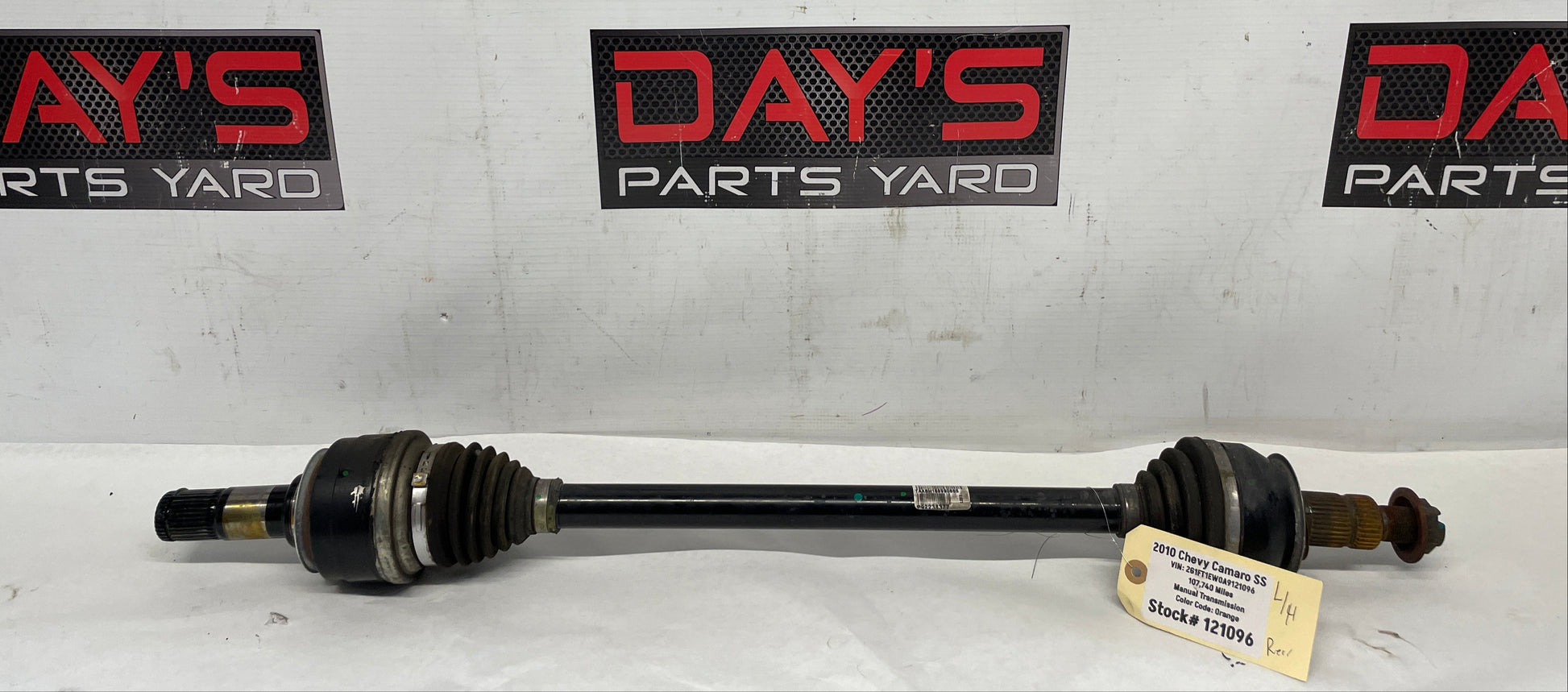 2010 Chevy Camaro SS LH Driver CV Axle Half Shaft Assembly OEM - Day's Parts Yard