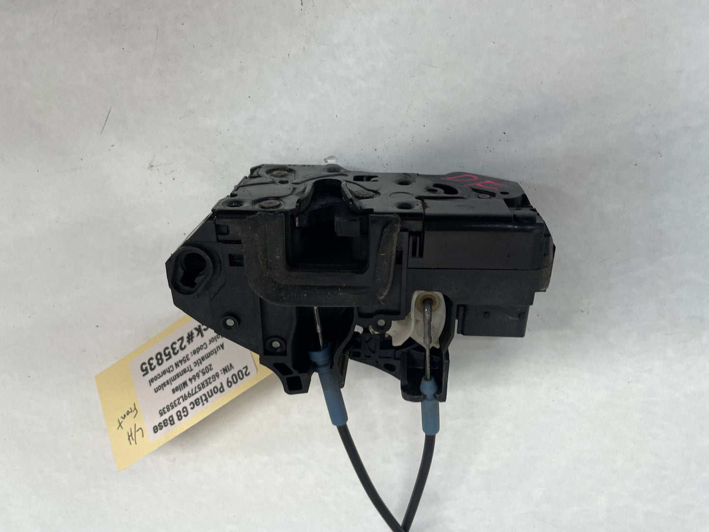 2009 Pontiac G8 LH Driver Front Door Lock Actuator OEM - Day's Parts Yard