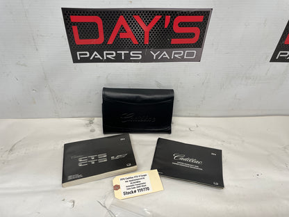 2014 Cadillac CTS-V Coupe Owners Manual Book Booklet OEM