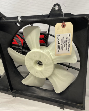 2015 Chevy SS Sedan Radiator Dual Electric Coolant Cooling Fans OEM