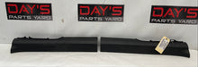 2009 Pontiac G8 Base RH & LH Front Interior Carpet Retainer Sill Plate Panel OEM - Day's Parts Yard