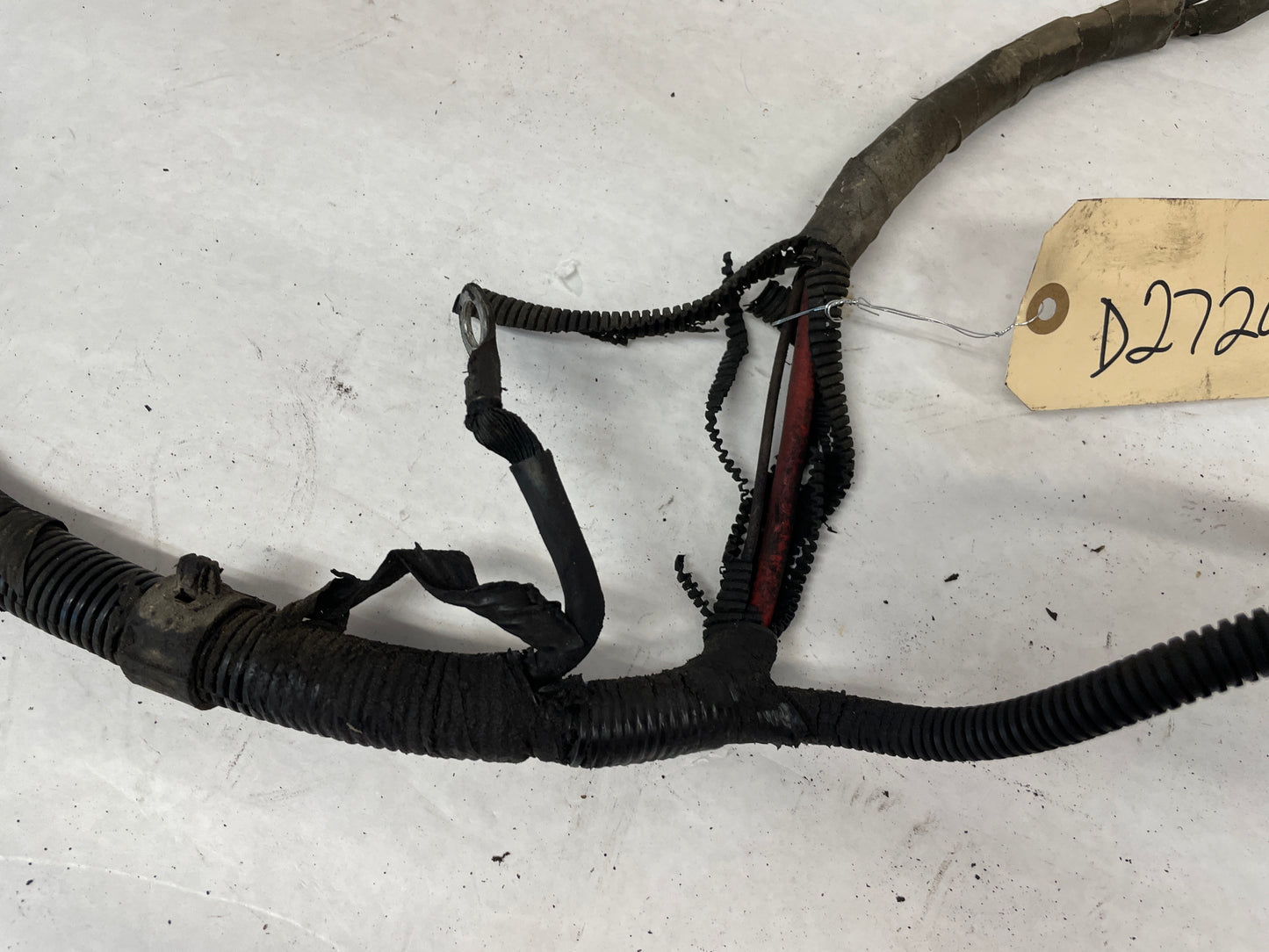 2005 Pontiac GTO Starter Alternator Positive Negative Battery Cable Wire Wiring Harness OEM - Day's Parts Yard