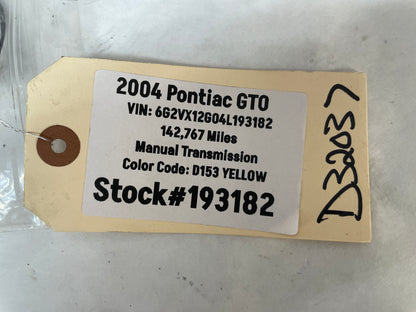 2004 Pontiac GTO Radiator Rubber Bushings Clips Isolators OEM - Day's Parts Yard